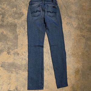 7 For All Mankind Kimmie Straight Jeans SZ 25